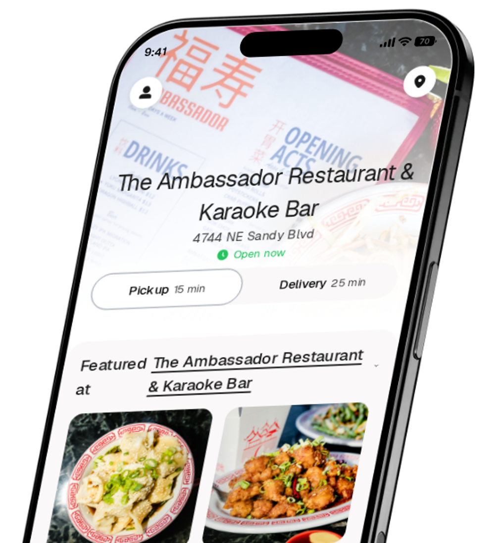 The Ambassador Restaurant & Karaoke Bar app preview